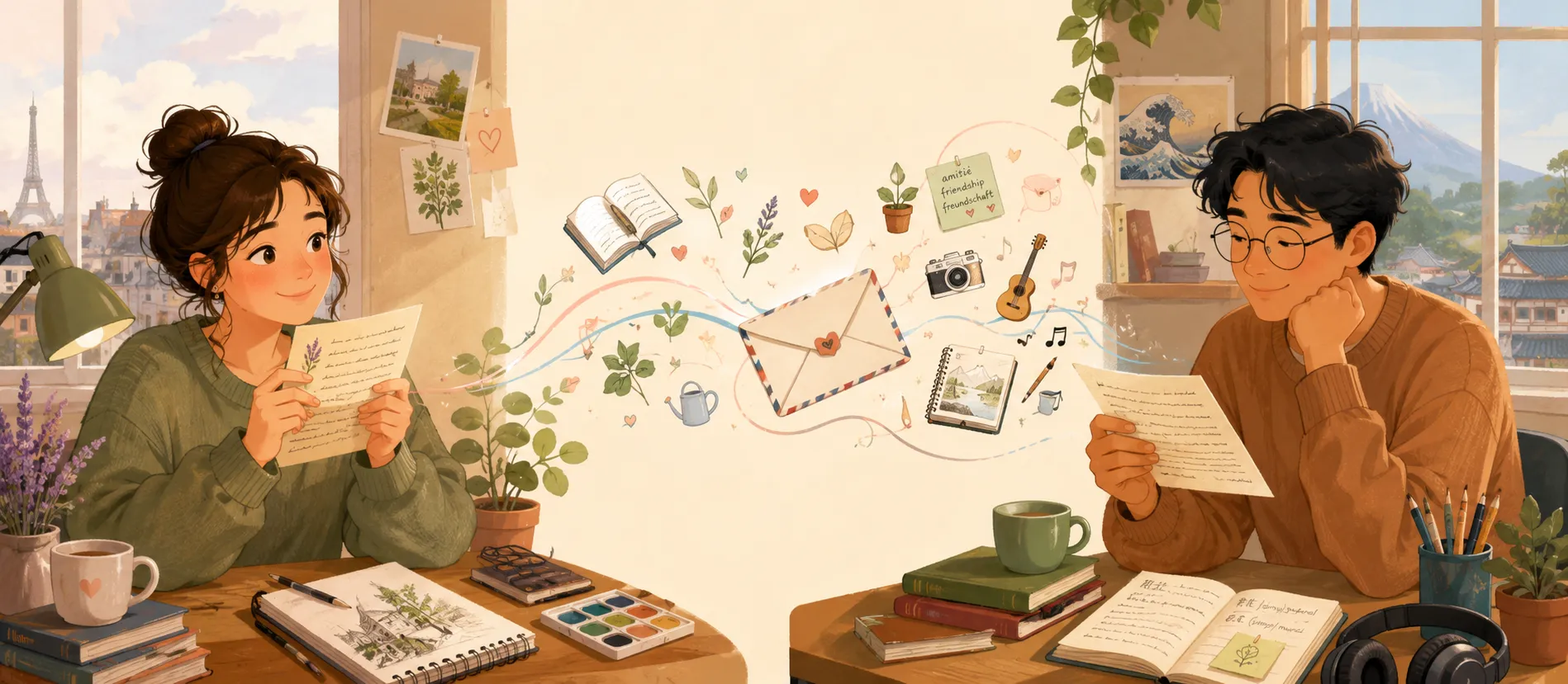 How to Find a Penpal Who Shares Your Interests